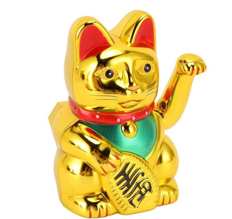 Comprar Gato De La Suerte Afortunado Feng Shui M en Electroshopy